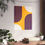 Thumbnail: Modern Geometric 10 Matte Poster - Minnesota Vikings - Alt