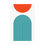 Thumbnail: Modern Geometric 09 Matte Poster - Miami Dolphins - Home
