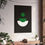 Thumbnail: Modern Geometric 28 Matte Poster - Boston Celtics - Alt