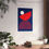 Thumbnail: Modern Geometric 26 Matte Poster - Philadelphia Phillies - Alt