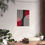 Thumbnail: Geometric 25 Matte Poster - Miami Heat - Away