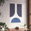 Thumbnail: Modern Geometric 11 Matte Poster - Memphis Grizzlies - Home