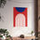 Thumbnail: Modern Geometric 09 Matte Poster - Chicago Cubs - Alt