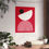 Thumbnail: Modern Geometric 26 Matte Poster - Chicago Bulls - Away