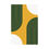 Thumbnail: Modern Geometric 10 Matte Poster - Oakland A's - Alt
