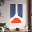 Thumbnail: Modern Geometric 11 Matte Poster - New York Mets - Home