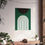 Thumbnail: Modern Geometric 09 Matte Poster - New York Jets - Away