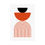 Thumbnail: Modern Geometric 24 Matte Poster - Baltimore Orioles - Home