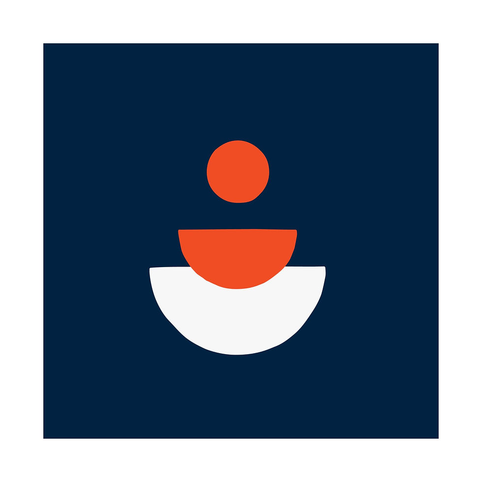 Thumbnail: Modern Geometric 28 Matte Poster - Denver Broncos - Alt