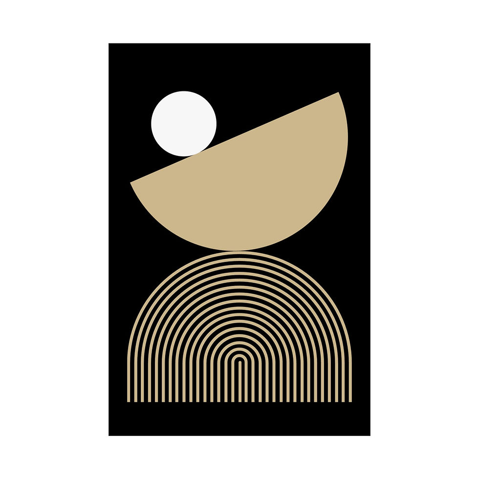 Thumbnail: Geometric 26 Matte Poster - New Orleans Saints - Away