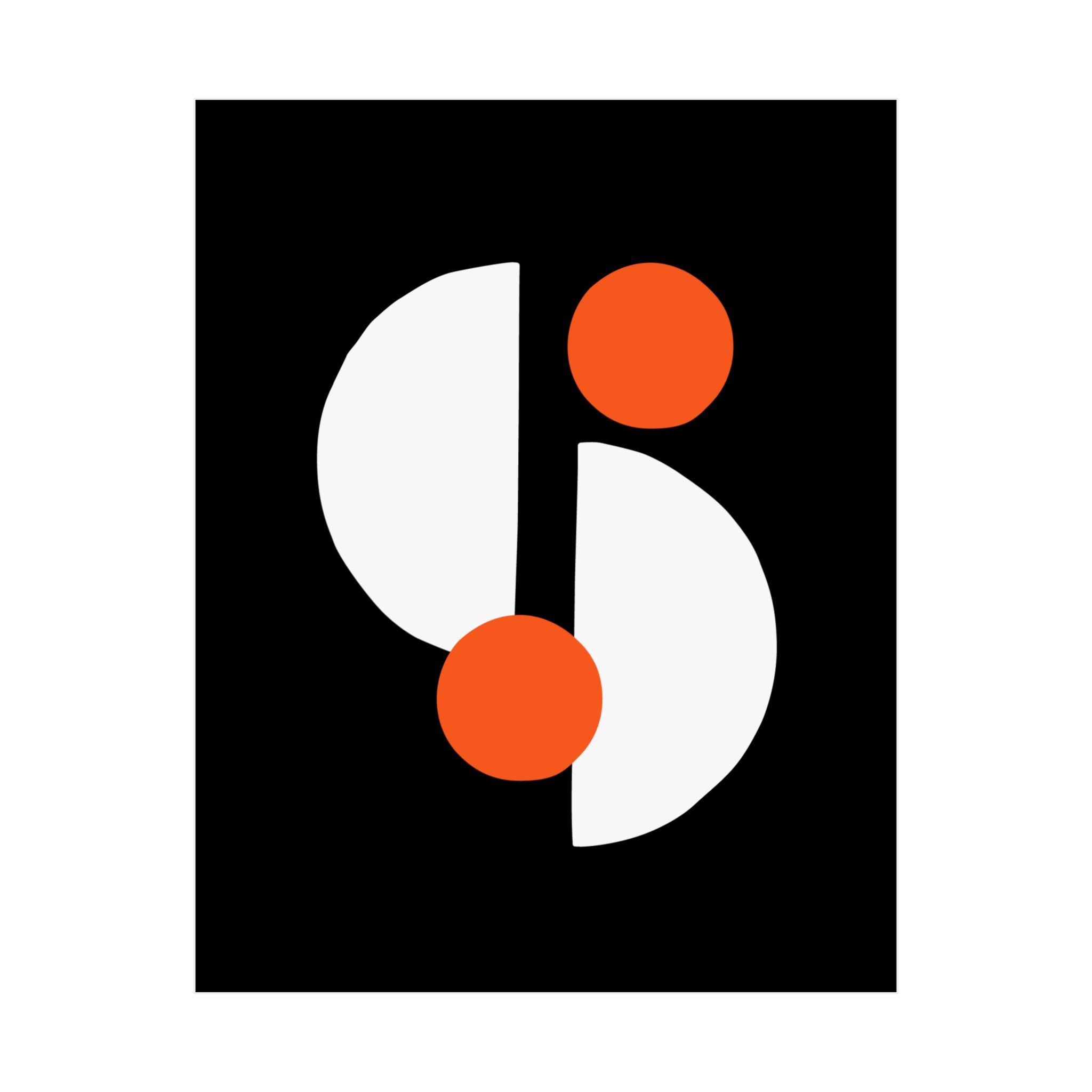 Modern Geometric 29 Matte Poster - San Francisco Giants - Away