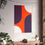 Thumbnail: Modern Geometric 10 Matte Poster - New York Mets - Alt