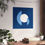Thumbnail: Modern Geometric 30 Matte Poster - Kansas City Royals - Away