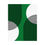 Thumbnail: Modern Geometric 25 Matte Poster - Boston Celtics - Away