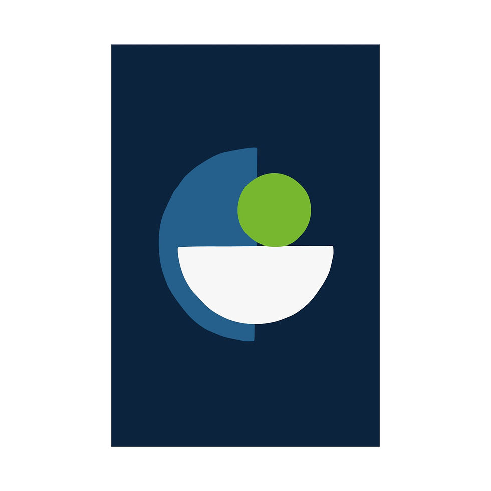 Thumbnail: Modern Geometric 31 Matte Poster - Minnesota Timberwolves - Away