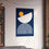 Thumbnail: Modern Geometric 26 Matte Poster - Indiana Pacers - Away