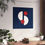 Thumbnail: Modern Geometric 29 Matte Poster - Boston Red Sox - Alt