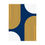 Thumbnail: Modern Geometric 10 Matte Poster - Indiana Pacers - Away