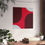 Thumbnail: Modern Geometric 10 Matte Poster - Houston Rockets - Away