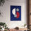 Thumbnail: Modern Geometric 29 Matte Poster - New York Giants - Away