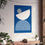 Thumbnail: Modern Geometric 26 Matte Poster - Los Angeles Dodgers - Away