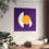 Thumbnail: Modern Geometric 30 Matte Poster - Los Angeles Lakers - Alt