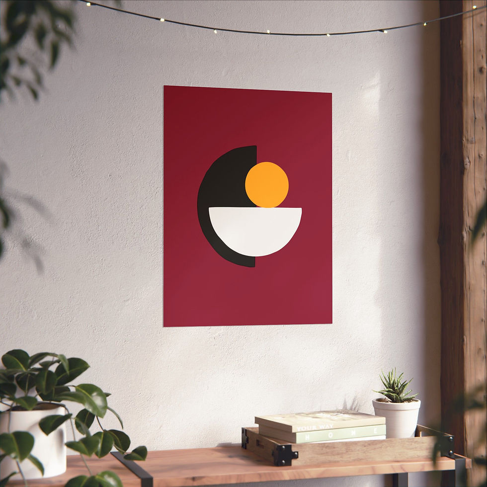 Thumbnail: Geometric 31 Matte Poster -Arizona Cardinals - Alt