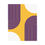 Thumbnail: Modern Geometric 10 Matte Poster - Minnesota Vikings - Alt