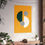 Thumbnail: Modern Geometric 29 Matte Poster - Oakland A's - Alt