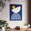 Thumbnail: Modern Geometric 26 Matte Poster - Golden State Warriors - Away