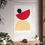 Thumbnail: Modern Geometric 26 Matte Poster - Atlanta Braves - Home