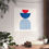 Thumbnail: Geometric 24 Matte Poster - Philadelphia 76ers - Home