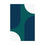 Thumbnail: Modern Geometric 10 Matte Poster - Seattle Mariners - Alt