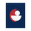 Thumbnail: Modern Geometric 31 Matte Poster - Boston Red Sox - Alt