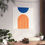 Thumbnail: Modern Geometric 09 Matte Poster - New York Knicks - Home