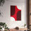 Thumbnail: Geometric 10 Matte Poster - Portland Trailblazers - Alt