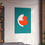 Thumbnail: Modern Geometric 31 Matte Poster - Miami Dolphins - Away