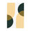 Thumbnail: Modern Geometric 25 Matte Poster - Green Bay Packers - Home