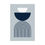 Thumbnail: Modern Geometric 24 Matte Poster - New York Yankees - Alt