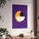 Thumbnail: Modern Geometric 31 Matte Poster - Los Angeles Lakers - Alt