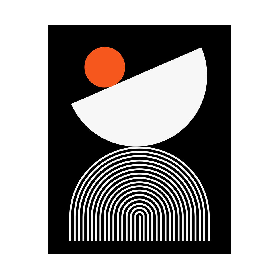 Thumbnail: Modern Geometric 26 Matte Poster - San Francisco Giants - Away
