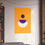 Thumbnail: Modern Geometric 28 Matte Poster - Los Angeles Lakers - Away