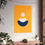 Thumbnail: Modern Geometric 28 Matte Poster - Indiana Pacers - Alt