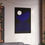 Thumbnail: Modern Geometric 26 Matte Poster - Baltimore Ravens - Alt