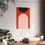 Thumbnail: Modern Geometric 09 Matte Poster - Baltimore Orioles - Alt