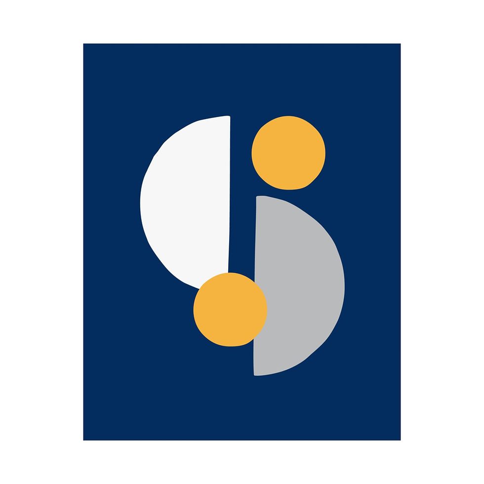 Thumbnail: Modern Geometric 29 Matte Poster - Indiana Pacers - Away