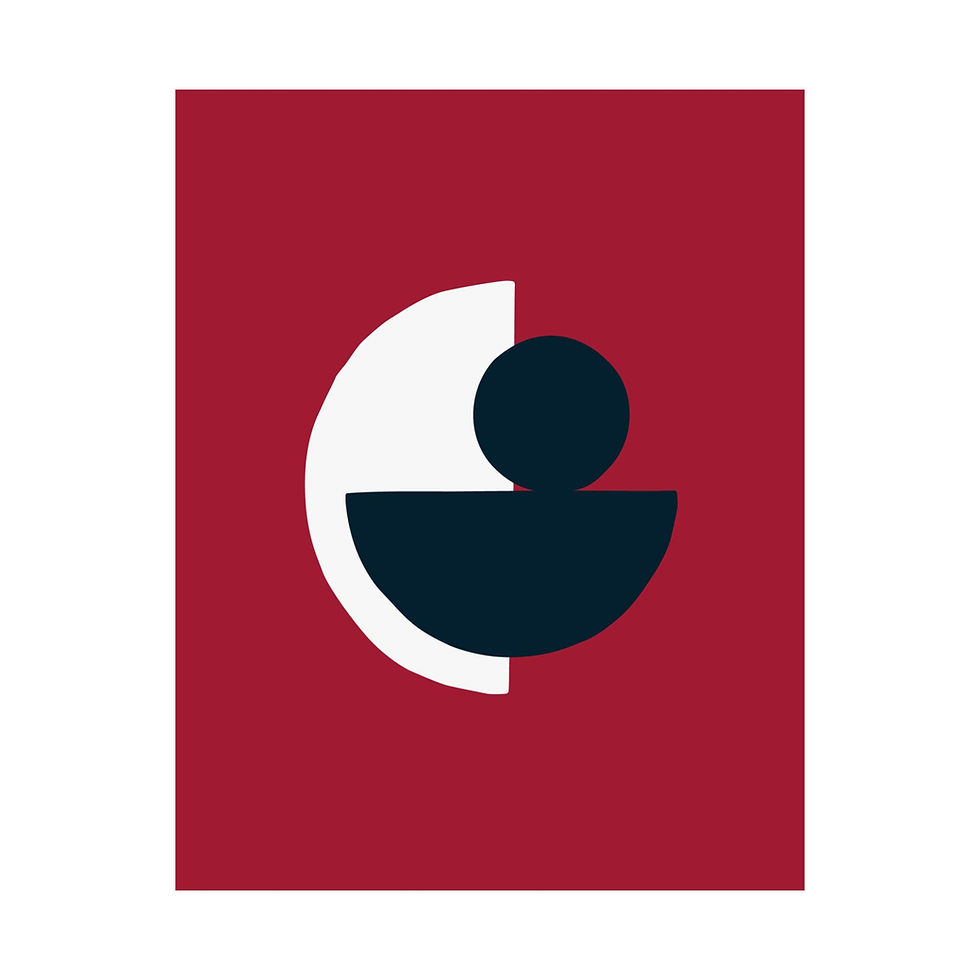 Geometric 31 Matte Poster - Houston Texans - Alt