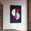 Thumbnail: Modern Geometric 29 Matte Poster - New York Yankees - Away