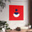 Thumbnail: Modern Geometric 28 Matte Poster - Philadelphia Phillies - Away