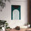 Thumbnail: Modern Geometric 09 Matte Poster - Philadelphia Eagles - Away